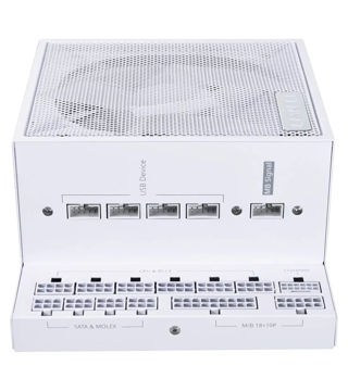 پاور 850 وات لیان لی EDGE GOLD 850 UK White Full Modular