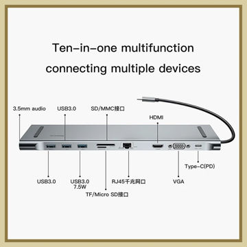 هاب11 پورت USB-C باسئوس مدل CATSX-G0G