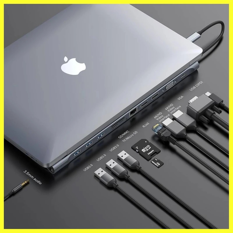 هاب11 پورت USB-C باسئوس مدل CATSX-G0G