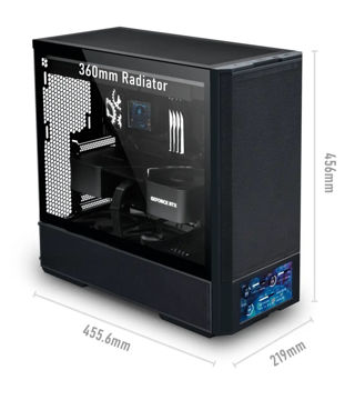 کیس گیمینگ لیان لی LANCOOL 207 Digital Black