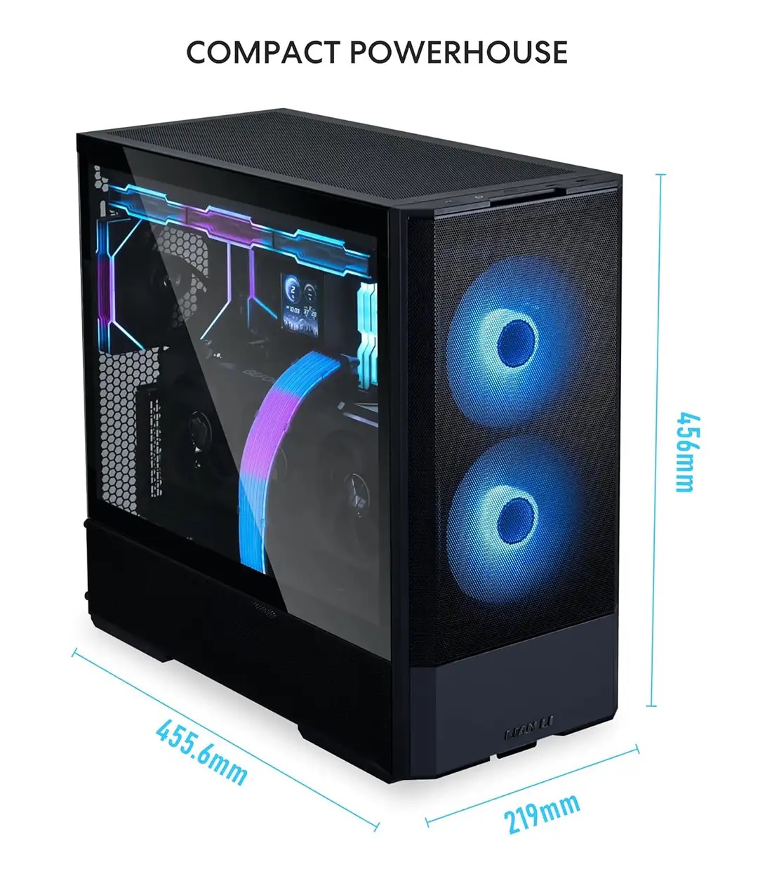 کیس گیمینگ لیان لی LANCOOL 207 Black