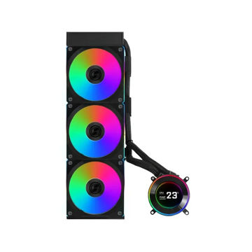 خنک کننده مایع پردازنده لیان لی مدل HydroShift II LCD-C 360CL Black