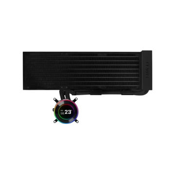 خنک کننده مایع پردازنده لیان لی مدل HydroShift II LCD-C 360CL Black