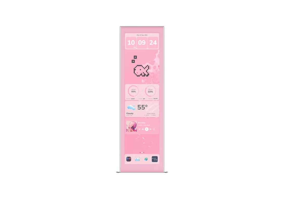 کیس کامپیوتر گیمینگ هایت مدل Y70 Touch Infinite Strawberry Milk