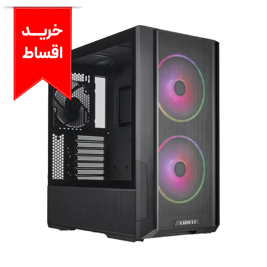 کیس گیمینگ لیان لی LANCOOL 216 RGB Black +خرید اقساط 