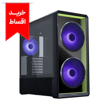 کیس گیمینگ لیان لی LANCOOL 217 INF Black + خرید اقساط 