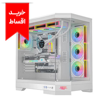 کیس کامپیوتر گیمینگ اوست مدل GT-AQ1-MW + خرید اقساط 
