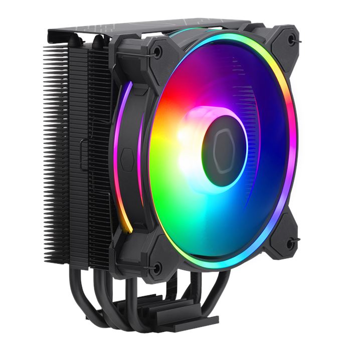 خنک کننده پردازنده کولرمستر مشکی Hyper 212 HALO