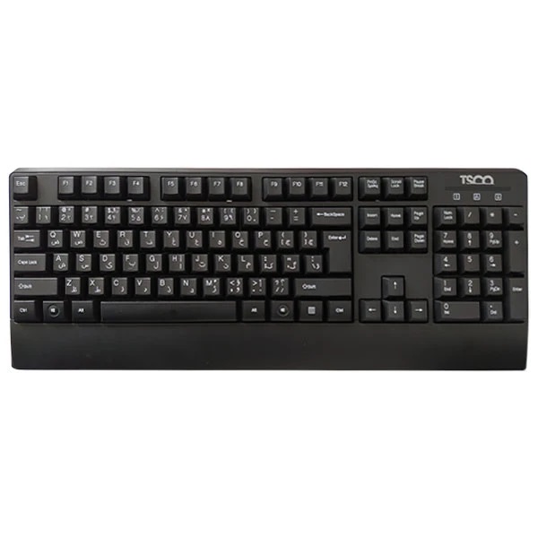 کیبورد و ماوس بی سیم تسکو مدل TKM 7022W