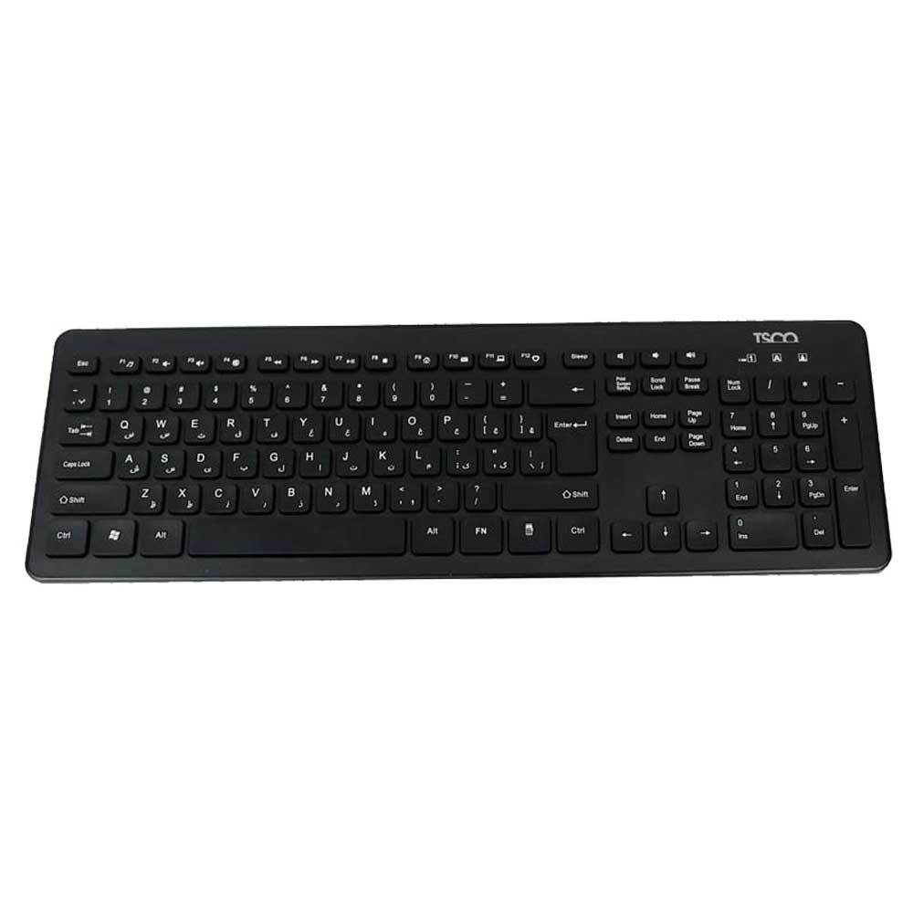 کیبورد و ماوس بی سیم تسکو مدل TKM 7011 W