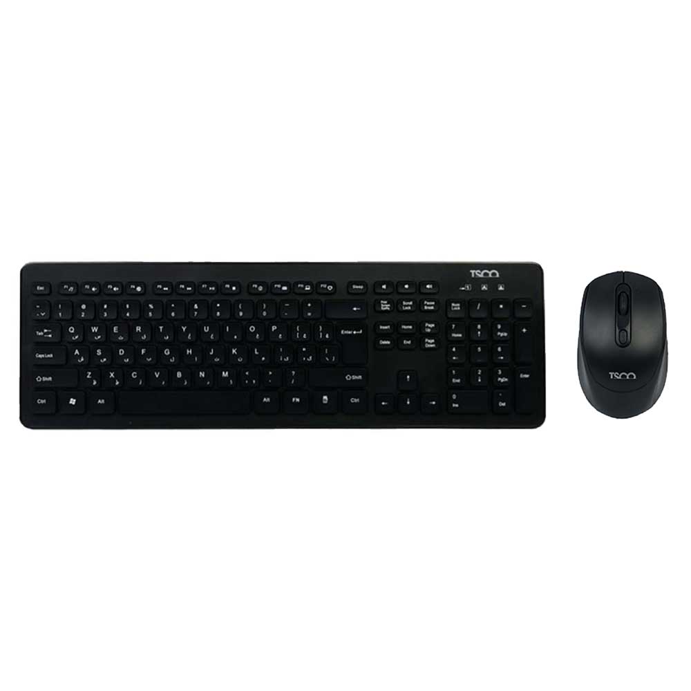 کیبورد و ماوس بی سیم تسکو مدل TKM 7011 W