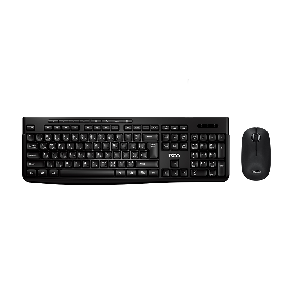 کیبورد و ماوس بی سیم تسکو مدل TKM7027w