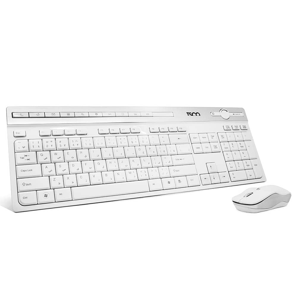 کیبورد و ماوس بی سیم تسکو مدل TKM7106W