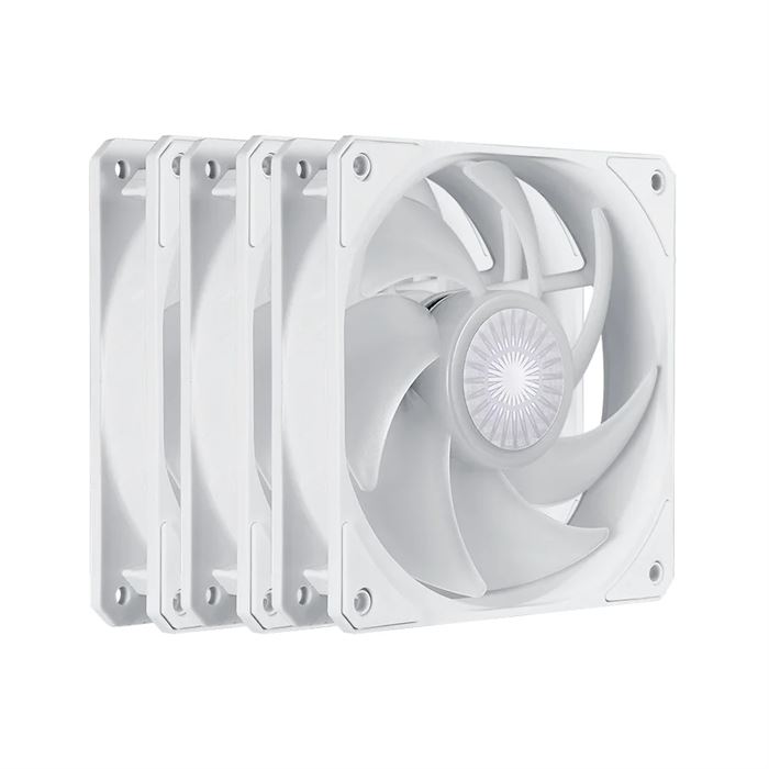 فن کیس کولر مستر سفید پک سه تایی SickleFlow 120 ARGB 3 in 1