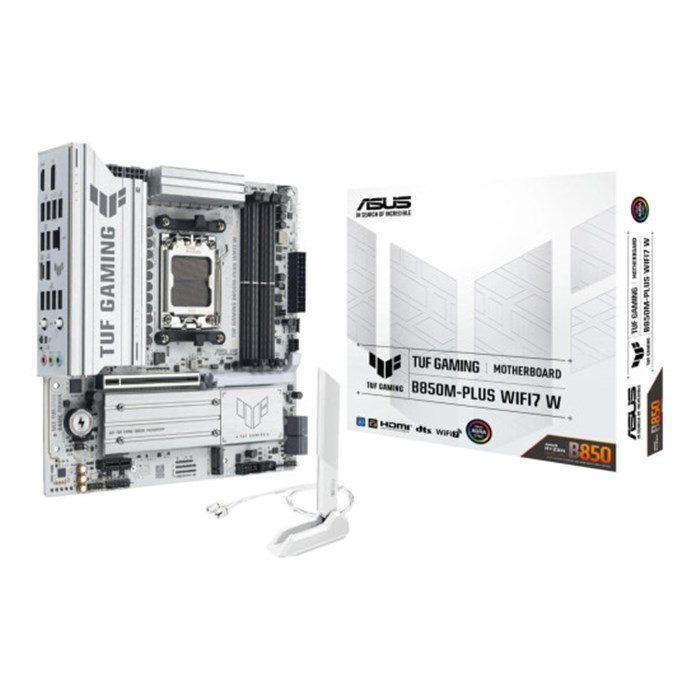 مادربرد ایسوس مدل TUF GAMING B850M-PLUS WIFI WHITE DDR5
