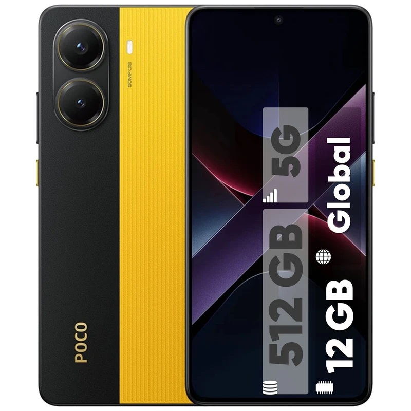 گوشی موبایل شیائومی مدل Poco X7 Pro دو سیم کارت ظرفیت 512 گیگابایت و رم 12 گیگابایت + خرید اقساط
