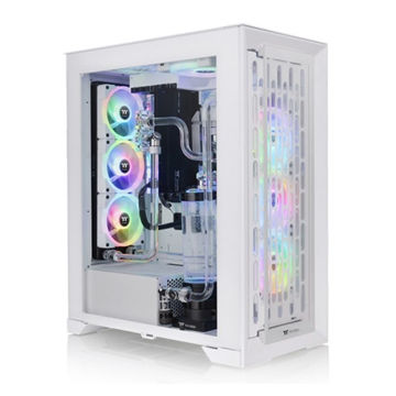 کیس گیمینگ ترمالتیک مدل CTE T500 TG ARGB White