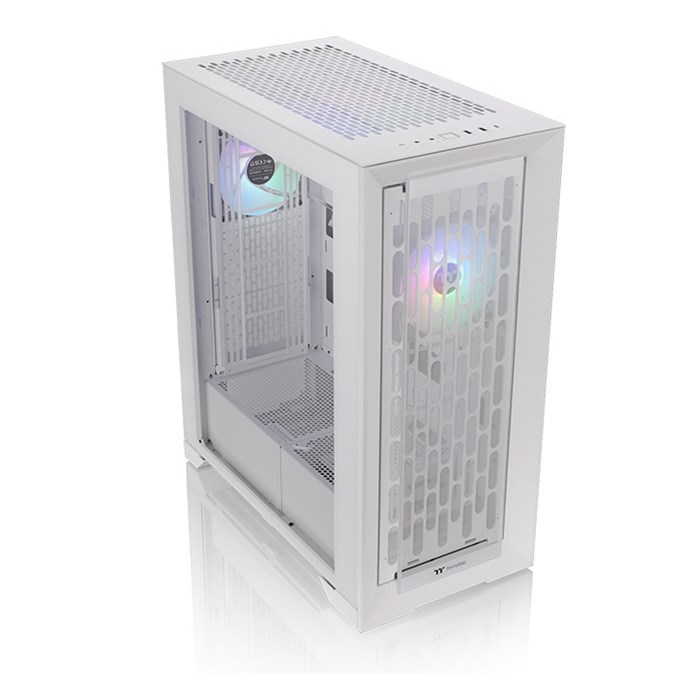 کیس گیمینگ ترمالتیک مدل CTE T500 TG ARGB White