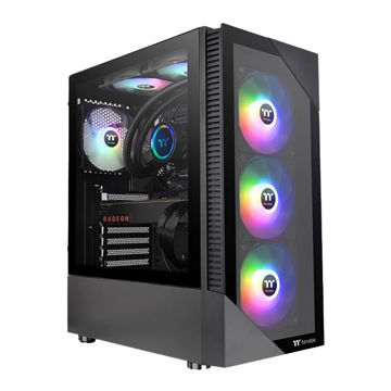 کیس کامپیوتر ترمالتیک مدل VIEW 200 TG ARGB Chassis Black