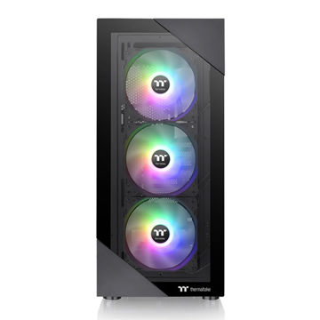 کیس کامپیوتر ترمالتیک مدل VIEW 200 TG ARGB Chassis Black