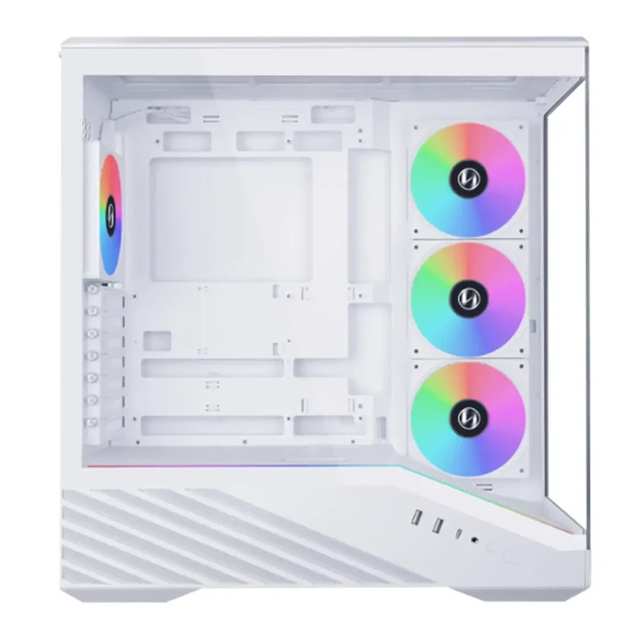 کیس کامپیوتر لیان لی مدل Vector V100R White