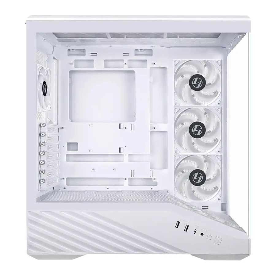 کیس کامپیوتر لیان لی مدل Vector V100R White