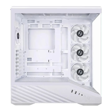 کیس کامپیوتر لیان لی مدل Vector V100R White