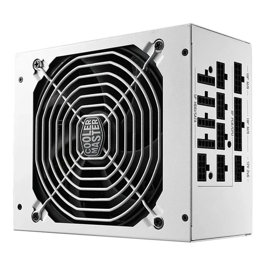 منبع تغذیه کامپیوتر 1050 وات کولرمستر مدل MWE Gold V2 ATX 3.1 White