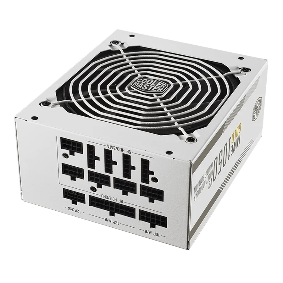 منبع تغذیه کامپیوتر 1050 وات کولرمستر مدل MWE Gold V2 ATX 3.1 White