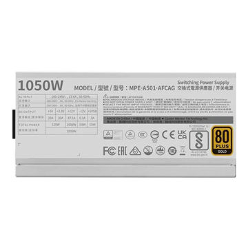منبع تغذیه کامپیوتر 1050 وات کولرمستر مدل MWE Gold V2 ATX 3.1 White