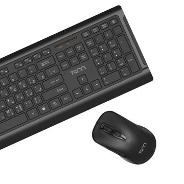 کیبورد و ماوس بی سیم تسکو مدل  TKM 7023 W