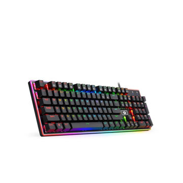 کیبورد مخصوص بازی ردراگون مدل RATRI K595-RGBlBS WRD