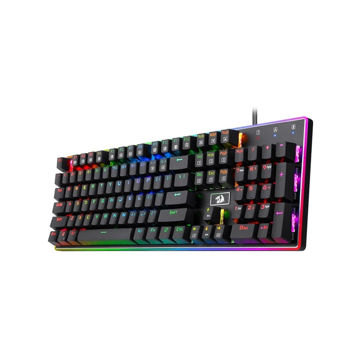 کیبورد مخصوص بازی ردراگون مدل RATRI K595-RGBlBS WRD