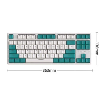 کیبورد مخصوص بازی ردراگون مدل VEIGAR K643WGC-RGB PROWLS
