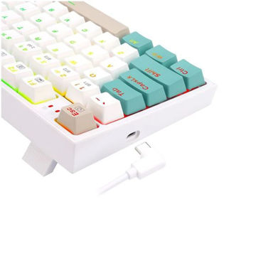 کیبورد مخصوص بازی ردراگون مدل VEIGAR K643WGC-RGB PROWLS