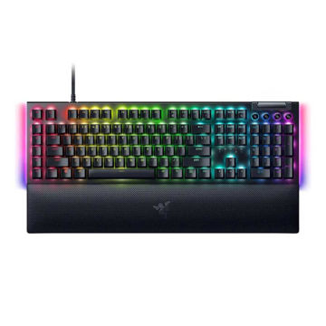کیبورد گیمینگ باسیم ریزر BLACKWIDOW V4 lGREEN S US LAYOUT WLS