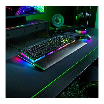 کیبورد گیمینگ باسیم ریزر BLACKWIDOW V4 lGREEN S US LAYOUT WLS