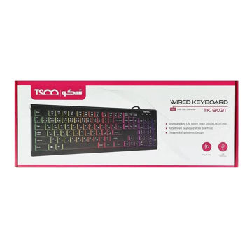 کیبورد گیمینگ تسکو باسیم مشکی GK-8031
