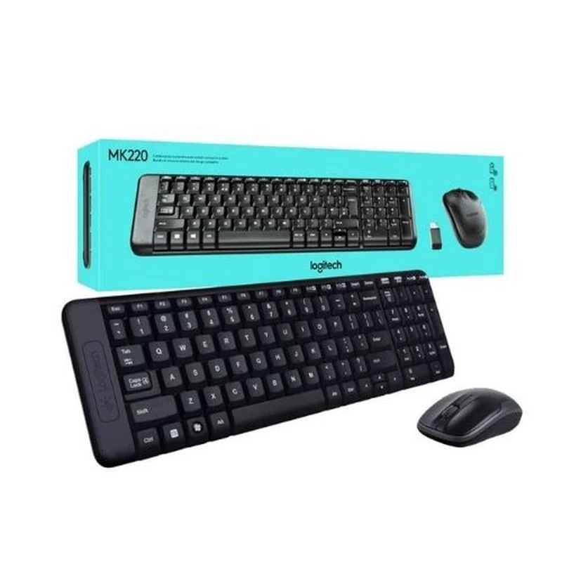 کیبورد و ماوس بی‌سیم لاجیتک مدل MK220