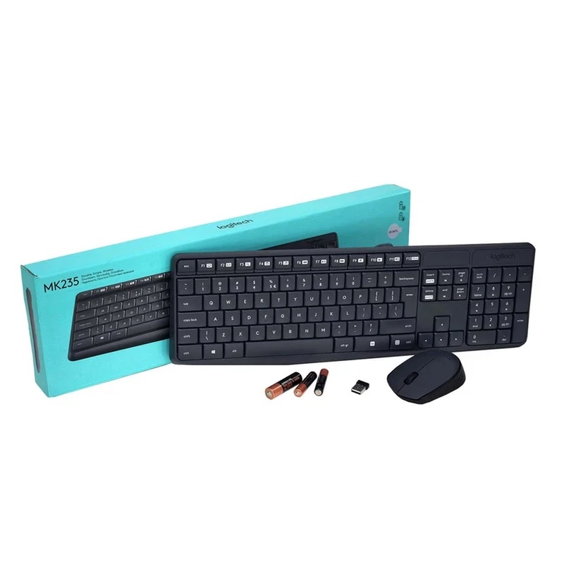 کیبورد و ماوس بی سیم لاجیتک مدل MK235