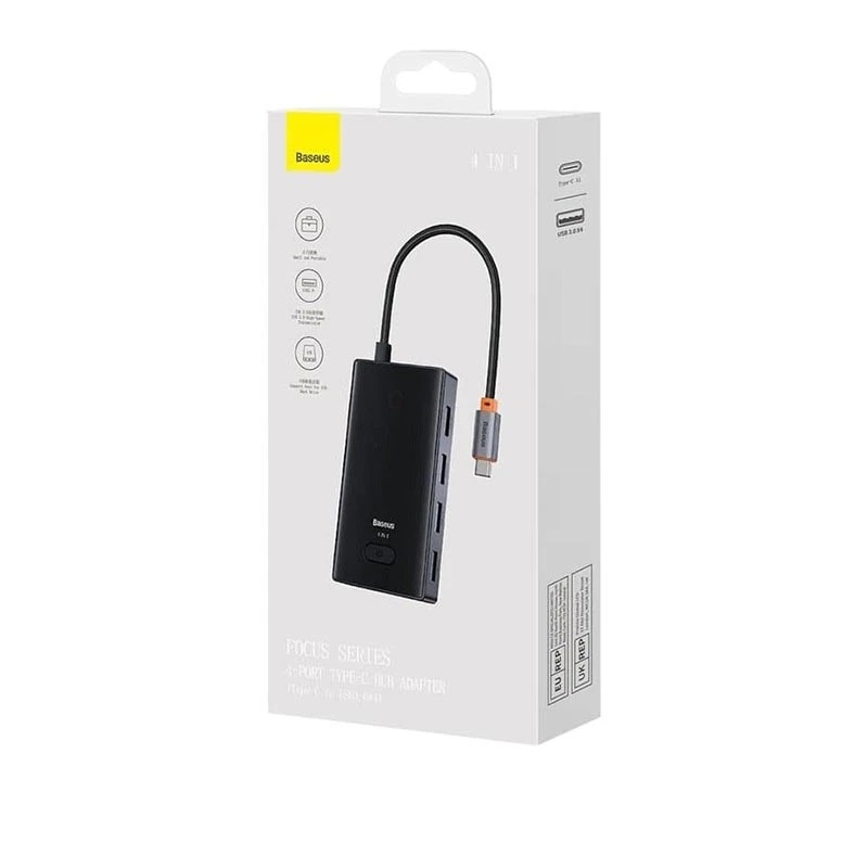 هاب 4 پورت USB3.0 باسئوس مدل BS-OH079
