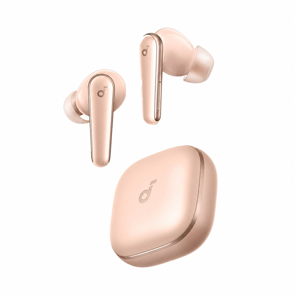 هدفون بلوتوثی انکر مدل  Soundcore Liberty 5 GOLD/PINK + خرید اقساط
